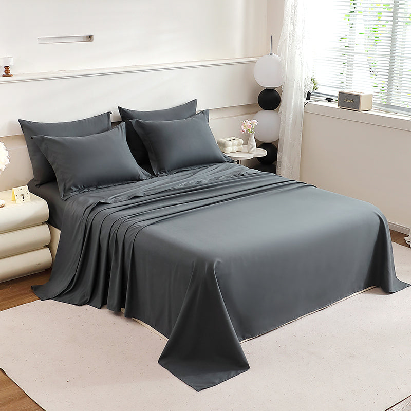 Twin Full Queen King Comforter Mattress Topper Bed Sheet And Pillowcases White Set In A Carton