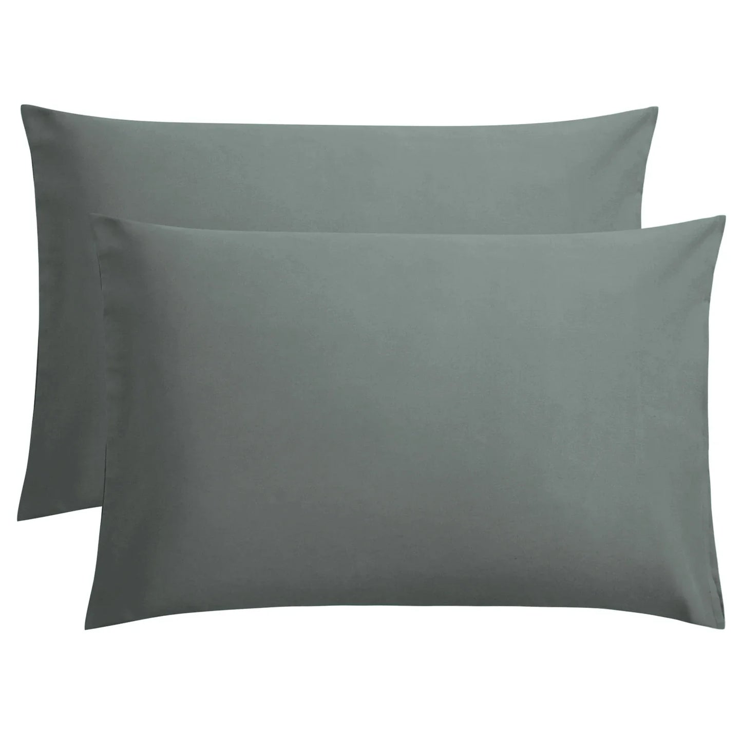 2pcs/set 51*66cm/51*101cm Rectangle Polyester Fabric Pillow Cases For Home/Hotel Pillowcases Solid Color Pillow Covers