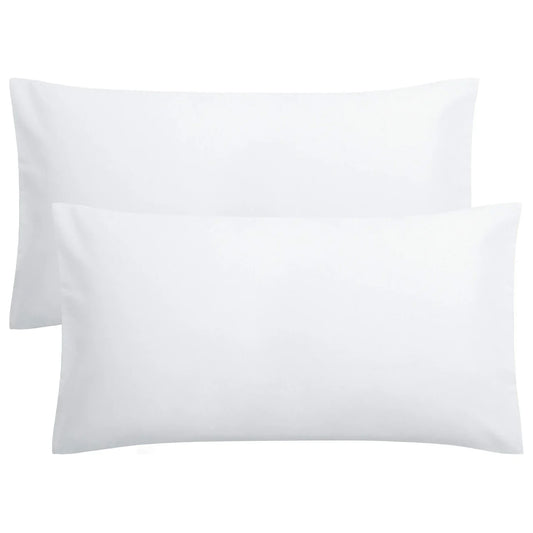 2pcs/set 51*66cm/51*101cm Rectangle Polyester Fabric Pillow Cases For Home/Hotel Pillowcases Solid Color Pillow Covers