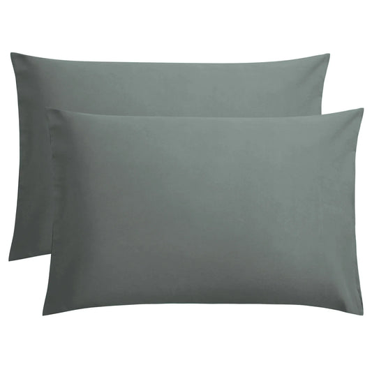 2pcs/set 51*66cm/51*101cm Rectangle Polyester Fabric Pillow Cases For Home/Hotel Pillowcases Solid Color Pillow Covers